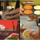 Screenshots from various commercials with allegedly time-saving egg devices